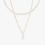 Freshwater Pearl Choker & Baroque Pendant Bundle Set