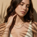 Delphine Layered Gold Chain Necklace