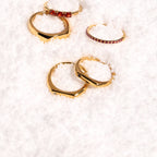 18K Gold Plated Best Friends Ring Set of 2