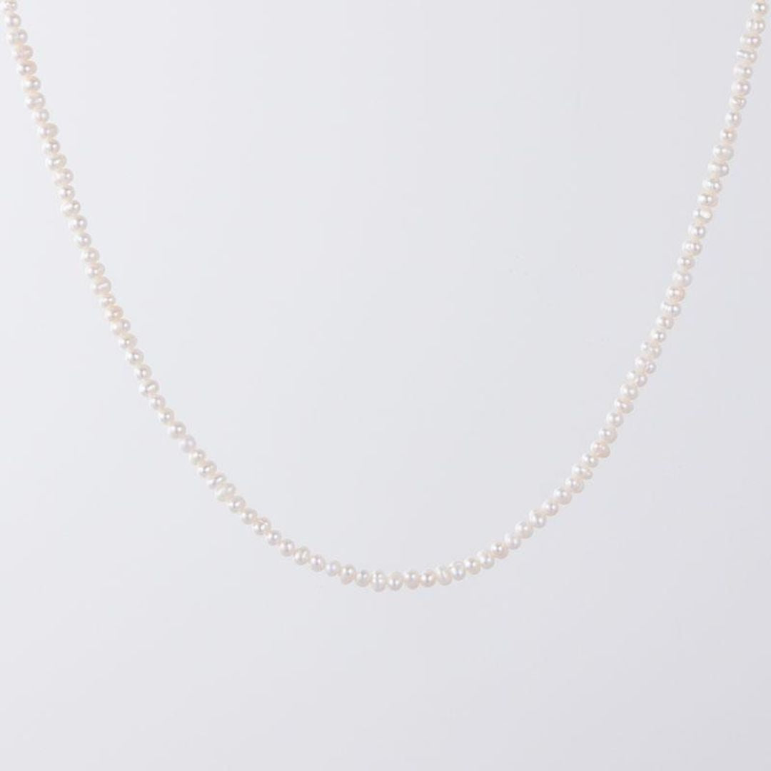18K Gold Plated Mini Freshwater Pearl Choker Necklace