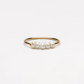 18K Gold Plated Mini Freshwater Pearl Ring 3 Colors