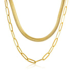 Antonela Necklace Set Gold Plated 18K