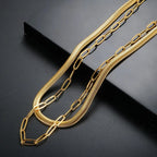 Antonela Necklace Set Gold Plated 18K