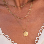 Cleopatra Necklace Set Gold Plated 18K