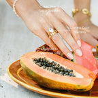 18K Gold Plated Oval Solitaire Zircon Ring