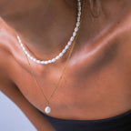 Freshwater Pearl Choker & Baroque Pendant Bundle Set