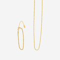 Rope Chain Necklace & Bracelet Bundle by Lara Verne