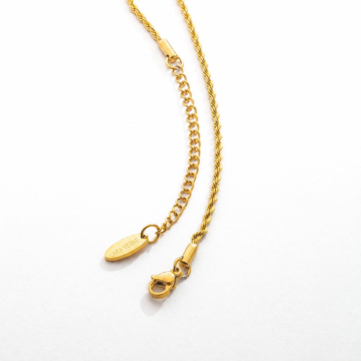 Rope Chain Necklace & Bracelet Bundle by Lara Verne