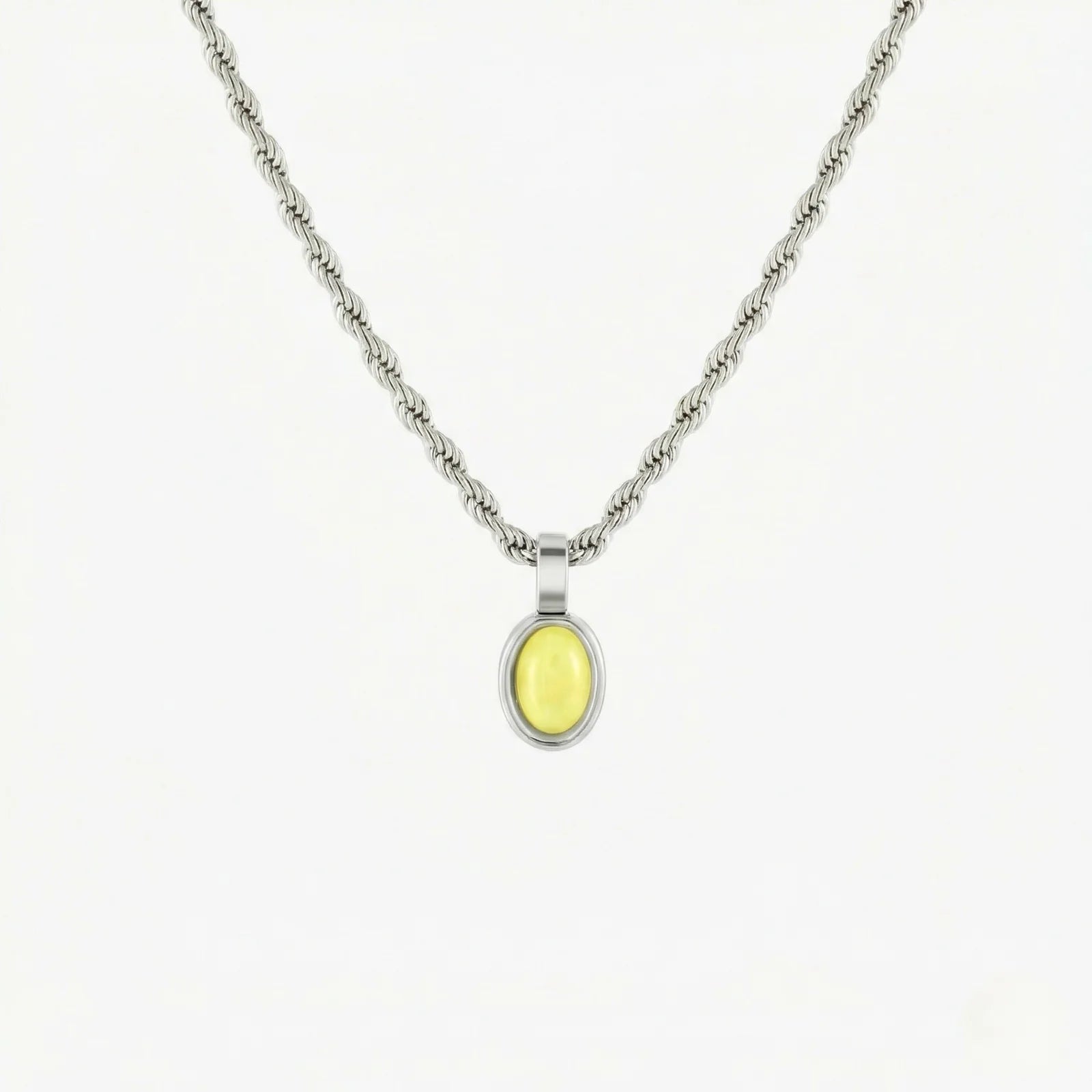 18K Gold Plated Green Aventurine Pendant Necklace