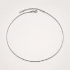 18K Gold Plated Dainty Herringbone Chain Choker Necklace Waterproof