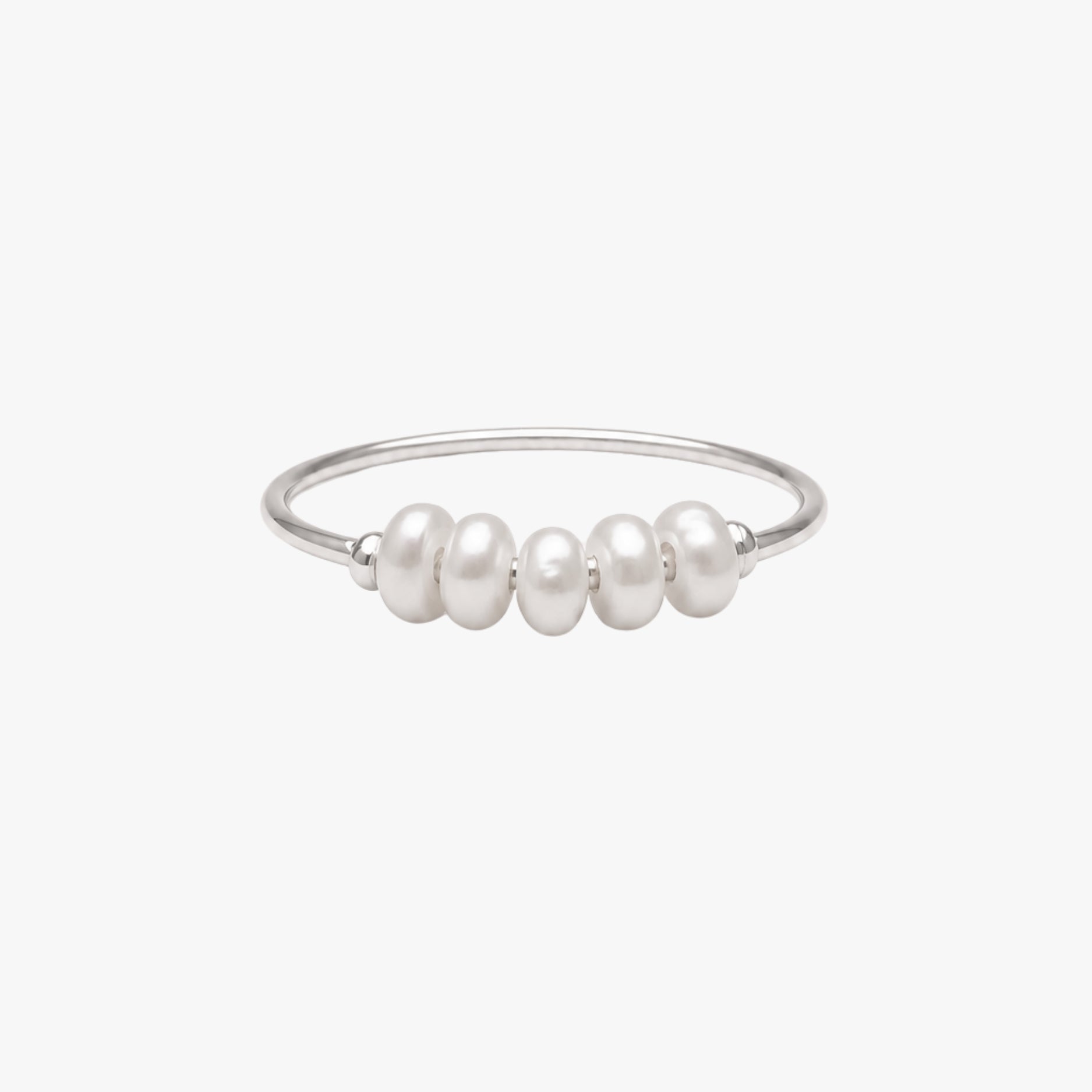 18K Gold Plated Mini Freshwater Pearl Ring 3 Colors