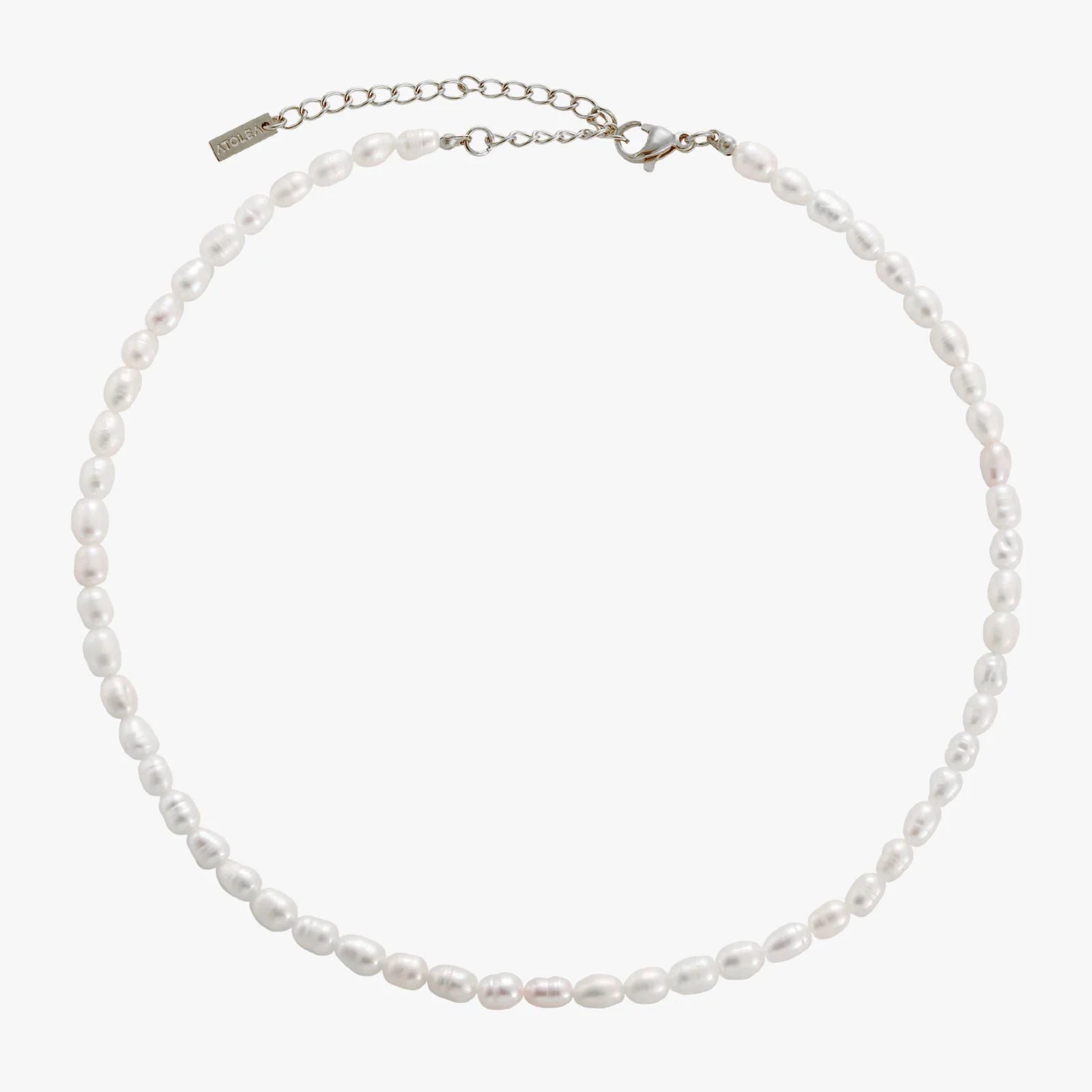 18K Gold Plated Genuine Freshwater Pearl Choker Necklace