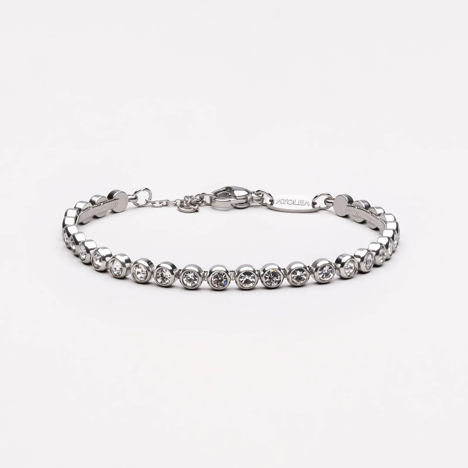 18K Gold Plated Zirconia Tennis Bracelet Waterproof