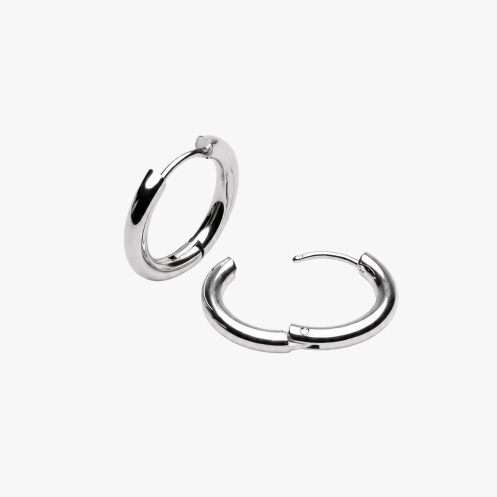 18K Gold Plated Tiny Huggie Hoop Earrings 3 Colors