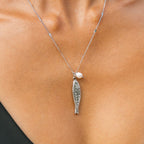 18K Gold Plated Fish Pendant Necklace Waterproof
