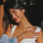 18K Gold Plated White Zircon Starlight Huggie Hoops
