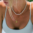 18K Gold Plated Mini Freshwater Pearl Choker Necklace