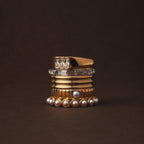 18K Gold Plated Elysia Baguette Zircon Eternity Ring