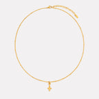 18K Gold Plated Whale Pendant Necklace Waterproof